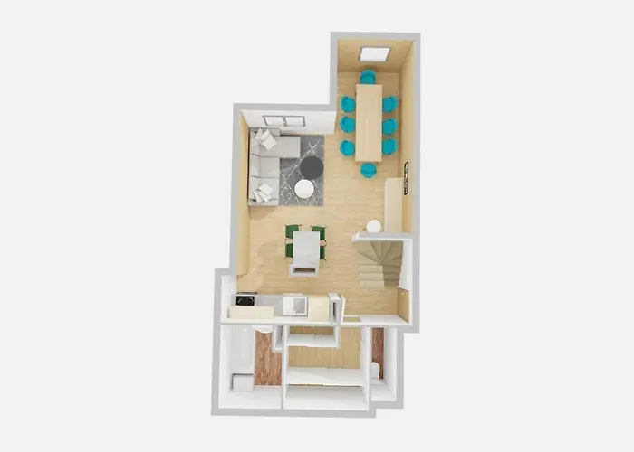 Апартаменты Le Doronic Duplex 8 Pers 1800 *