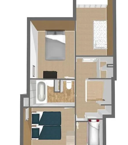 Le Doronic Duplex 8 Pers 1800 Ла-Плань